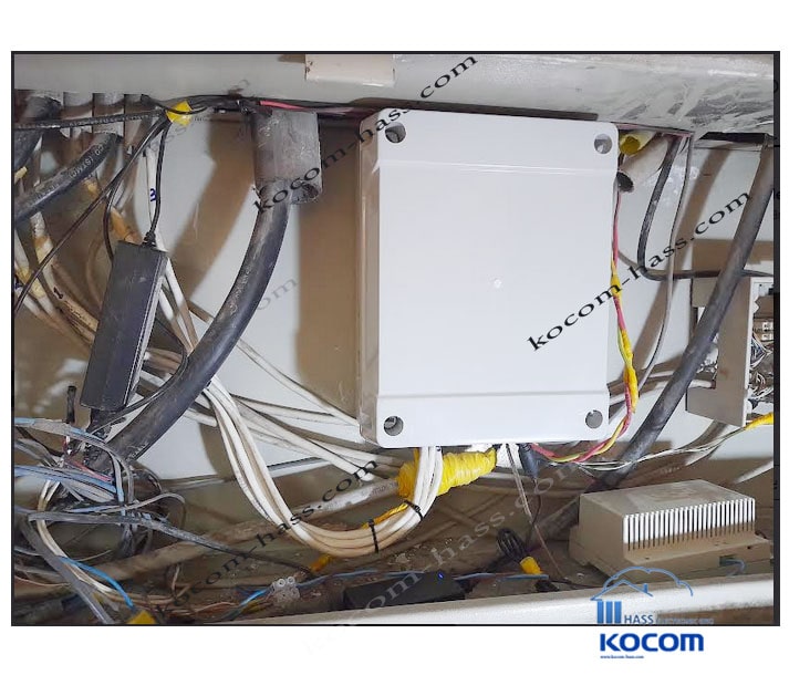 تعمیرات نصب وسوییچنگ پانل ۱۲ واحدی آنالوگ kocom ابکوه نیاوران
