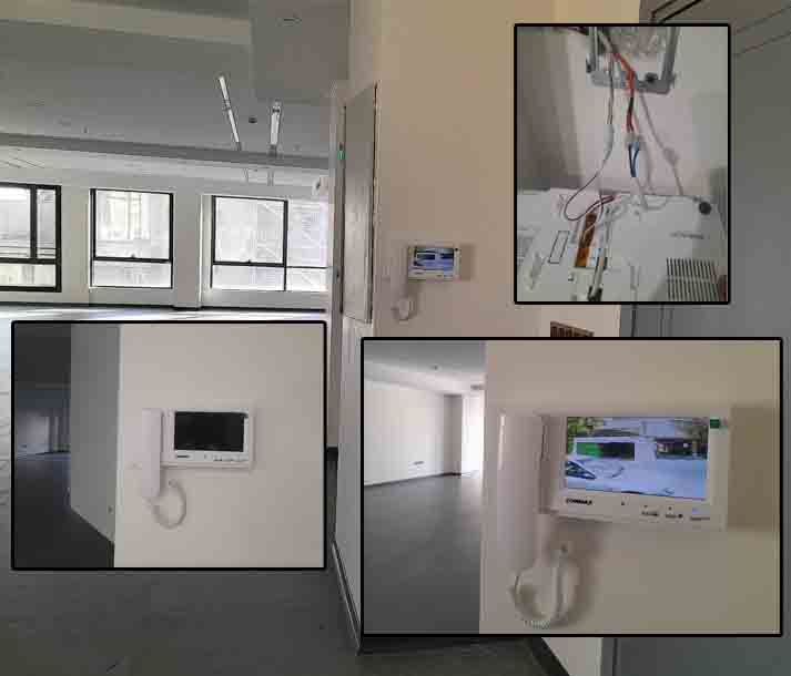 نصب مانیتور کوماکس